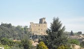 Chateauneuf du Pape vue de la résidence