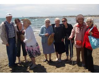 Promenade en bord de mer